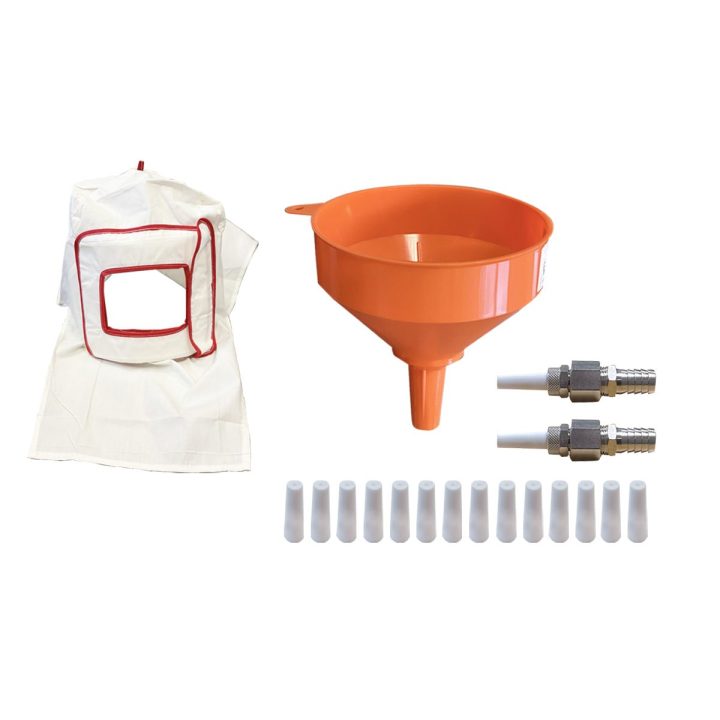 AEROCAP 801 Niederdruck-Strahlgerät – 8 Liter mit Start & Stop